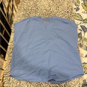 Fabletics ceil blue scrub set